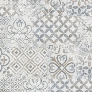 Retro Chic Blue Grey